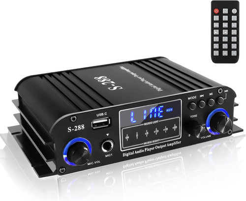 Amplificatore stereo bluetooth - amplificatore,