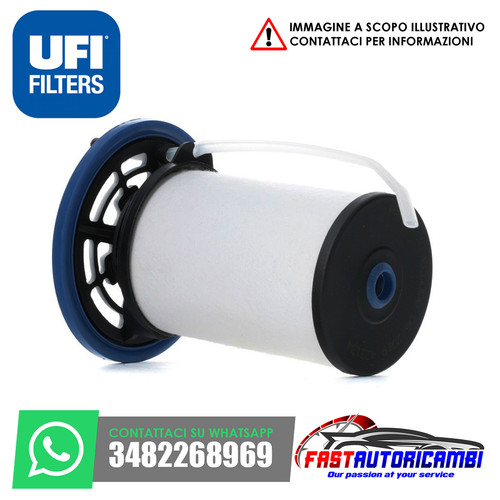 Filtro carburante ufi - filtro,