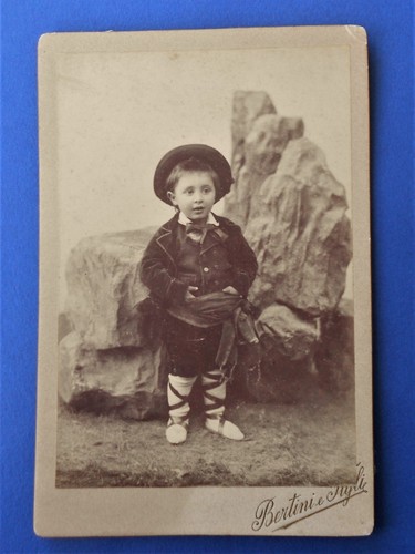 Foto epoca gabinetto - foto, bertini