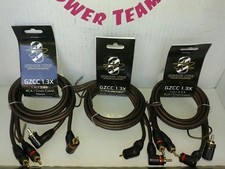 3 Coppie Cavi RCA Ground Zero