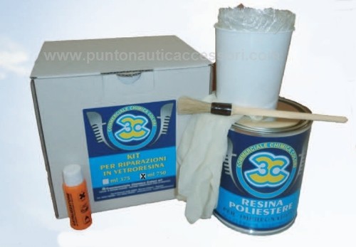 Kit vetroresina poliestere - kit,