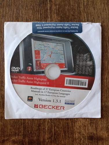 Dvd rom becker traffick - dvd-rom,