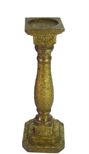 Alto legno candela - legno, porta