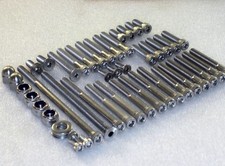 Kit dadi bulloni a brugola copri motore Triumph Trident T150 T150V 54x inox UNC/BA