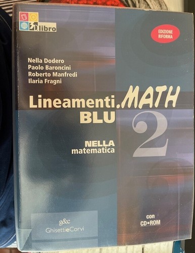 Lineamenti math blu - 2,