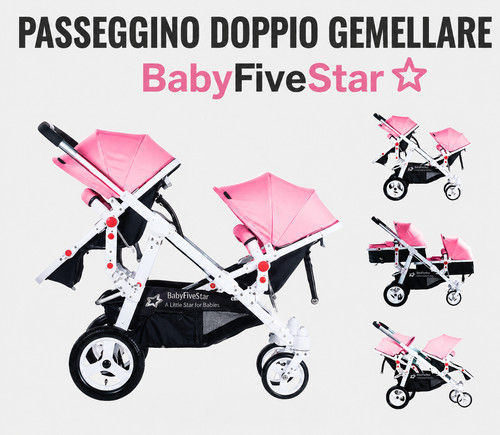 Passeggino carrozzina 2in1 - carrozzina,