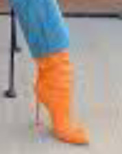 Stivali donna ciabatte tacco a