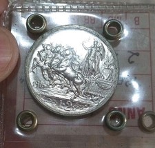 2 Lire 1916 Fdc  Quadriga
