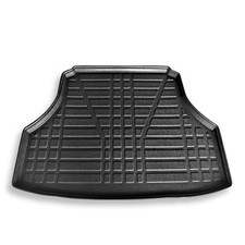 Vasca baule bordo rialzato in TPE per Renault Clio IV Sporter c/ruota di scorta