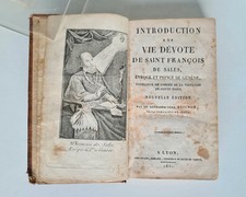 Antico Libro Vita Devoto Di