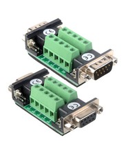 DB9 Terminale D-SUB DB9 femmina/spina RS232 RS485 CAN RS422 con DB9