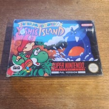 SUPER MARIO WORLD 2 YOSHI'S ISLAND SUPER NINTENDO SNES VERS PAL GIG ITA + COVER