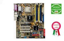 SCHEDA MADRE SOCKET 775  ASUS  P5GDC  ATX  DDR2+DDR1 +CPU PENTIUM 4 +DISSIPATORE