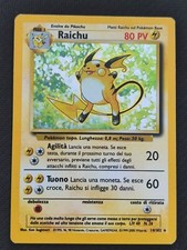 Pokemon Raichu Holo ITA Set