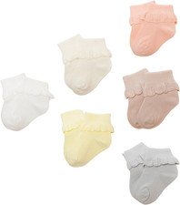 6 Paia Calzini Bambini Calze