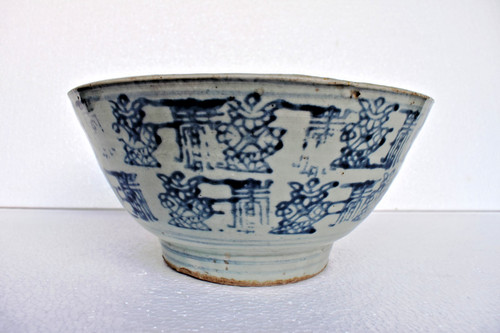 Antico cinese blu bianco - antico,