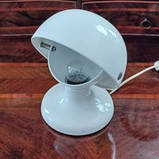 Jucker Flos lampada bianca da tavolo o comodino Afra-Tobia Scarpa anni 1960 1970