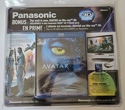Avatar blu ray - 3d, promotion