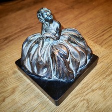 Dama Firmata Anni 30 Ceramica
