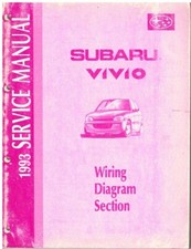 Subaru vivio manuale schemi - manuale,