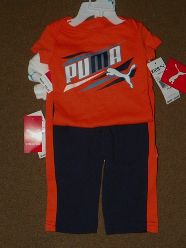 Set body tuta puma neonato - set,