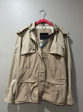 Zara Basic Parka Coat Double