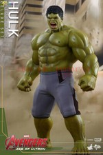 Hot Toys Modellino 1/6 Mms287 Avengers Age Of Ultron Hulk Edizione Deluxe Nuovo