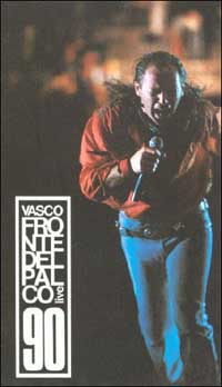 Vasco rossi fronte del - del, palco