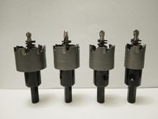 SET PUNTE A TAZZA PER METALLO  diametro 22-30-32-35 CON MOLLA DI ESPULSIONE