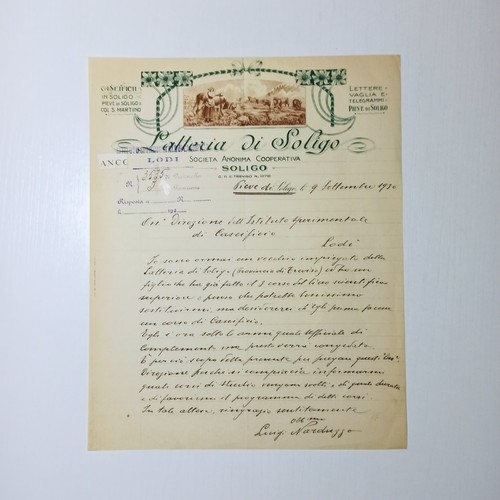 1930 latteria soligo - latteria, di