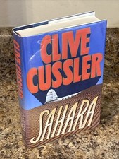 Sahara SIGNED by Clive Cussler - Dirk Pitt - 1st Printing / 1st Ed Fine HC