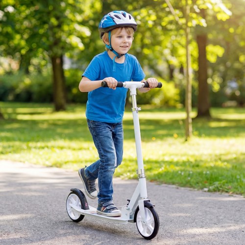 Folding aluminum alloy scooter - aluminum,