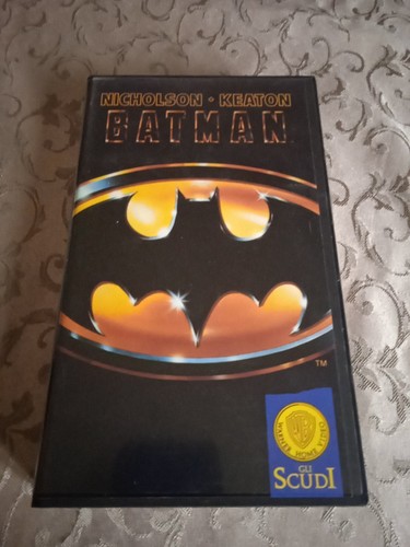 Vhs batman tim burton - vhs,
