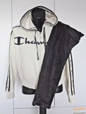 TUTA CHAMPION DONNA BEIGE E MARRONE TAGLIA  L (vedi misure)