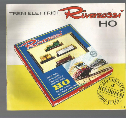 Catalogo rivarossi 1969 treni - catalogo,