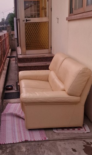 Divano posti pelle - 2,