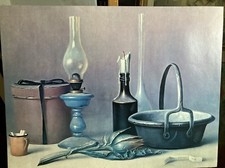 Stampa Vintage - Proferio Grossi 1971 " Natura Morta "