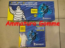 COPPIA CAMERA D'ARIA MICHELIN 90/90 21 UHD  130/80 140/80 17 MHR RINFORZATA MOTO