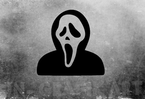 Adesivo teschio fantasma - , auto