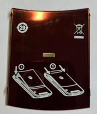 MOTOROLA V9 BURGUNDY BATTERY