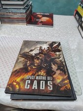 Warhammer 40000 Space Marine Del Caos Codex Games Workshop Cartonato Italiano