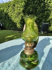 lampada ad olio antica vetro