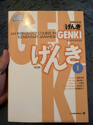 Genki second edition - genki,