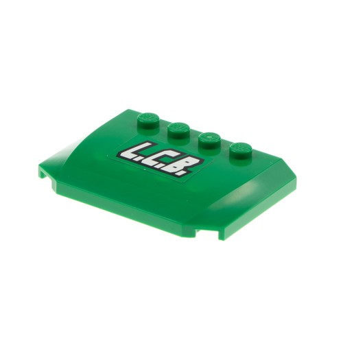Lego cofano motore 4x6 - 1x,