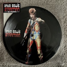 DAVID BOWIE "STARMAN" 40TH ANNIVERSARY RSD 2012 7"PICTURE DISC NEW ONLY 2000