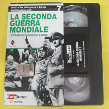 VHS film LA SECONDA GUERRA MONDIALE I sette anni che sconvolsero (F107) no dvd
