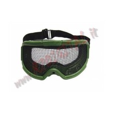 MASCHERA SNOW RETE IN METALLO