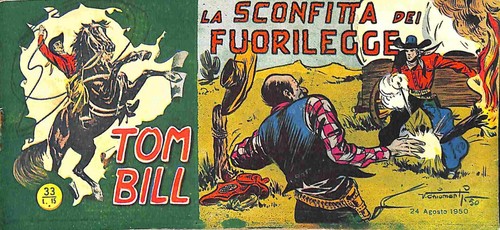 721 tom bill arc 1950 - tom,