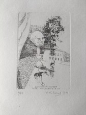 Godwin Ekhart (Ekhard) - Acquaforte numerata 1/40 - 1974