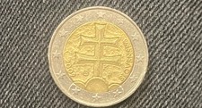 Moneta due euro rara - due,